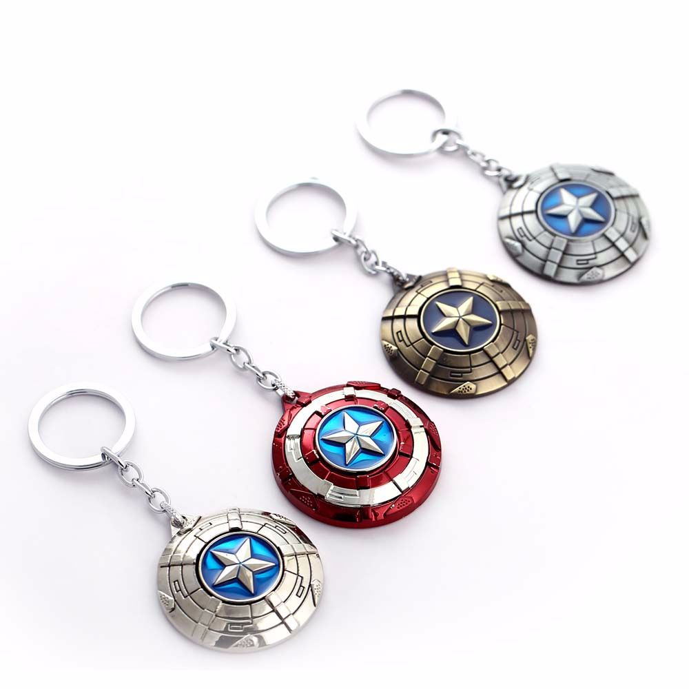 Móc khóa hình khiên captain america trong phim avengers