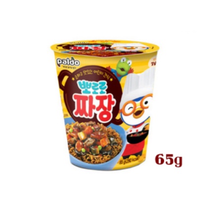 Mỳ Tương Đen Hàn Quốc 65g̣ ̣̣lốc 6 hộp -뽀로로 짜장