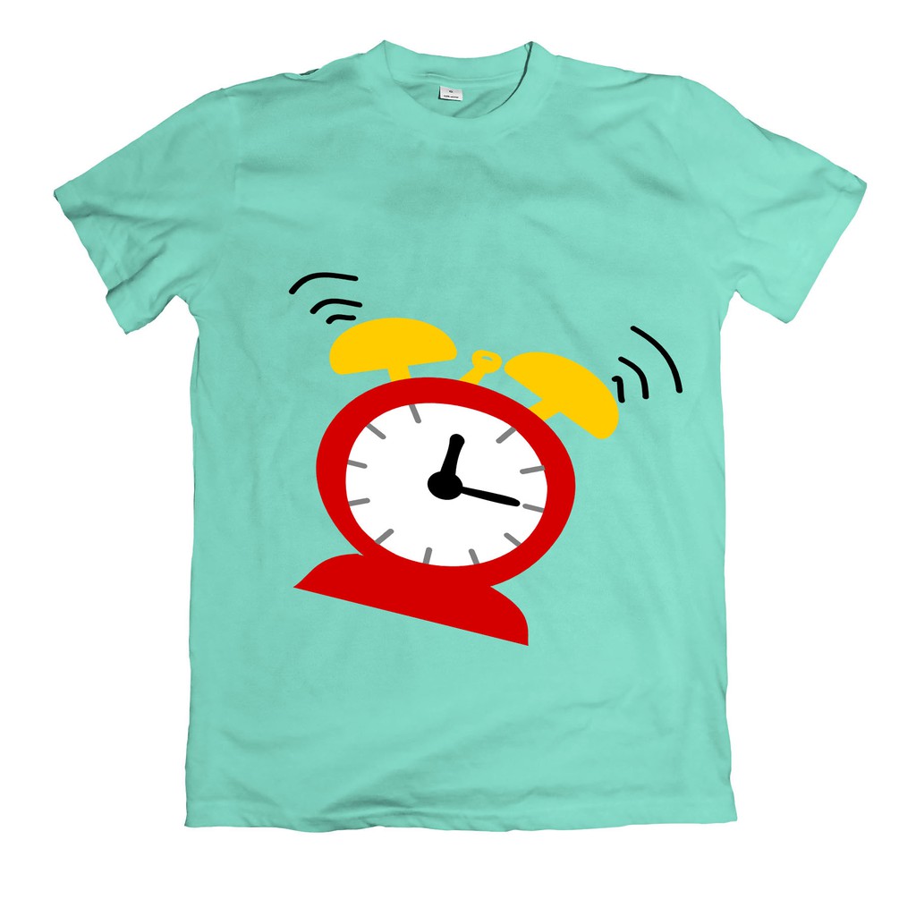 Áo In hình đồng hồ