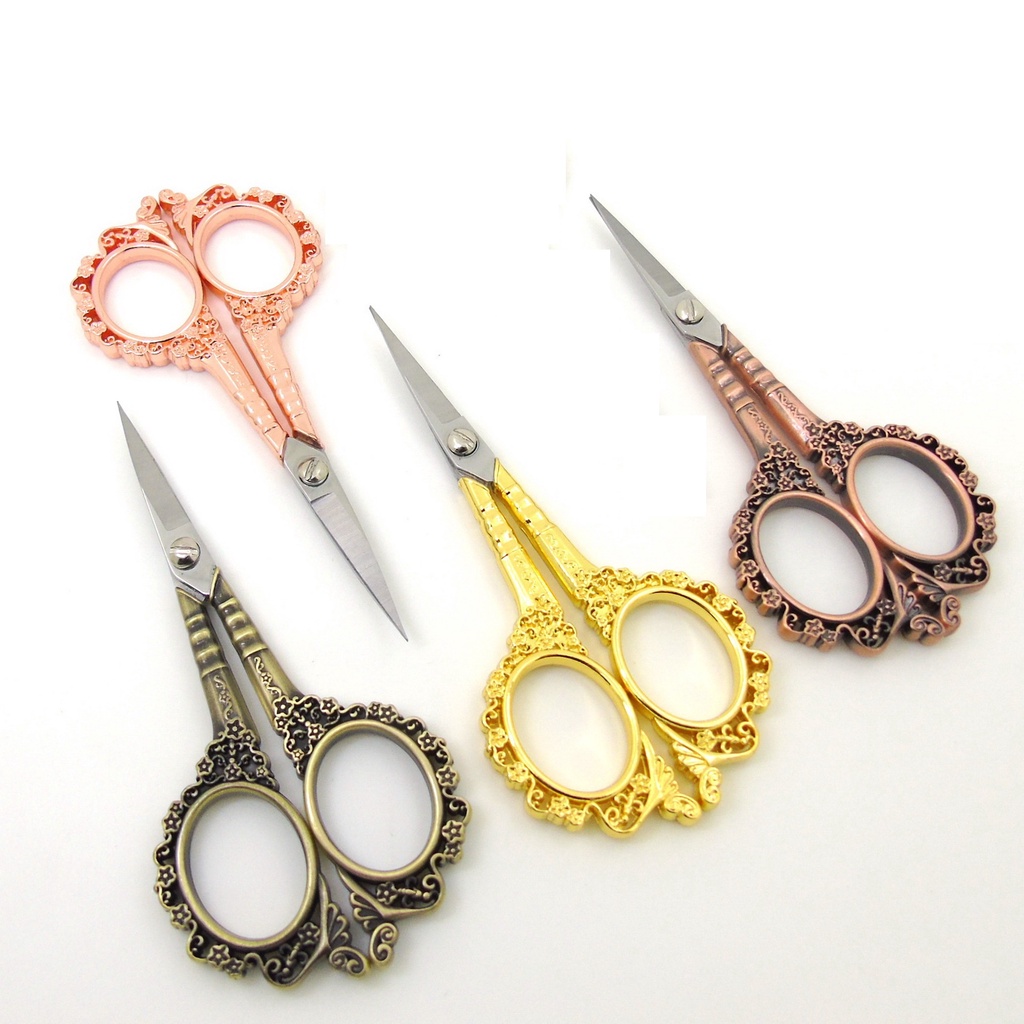 Kéo hoàng cung cổ điển cắt chỉ thêu tranh chữ thập 1