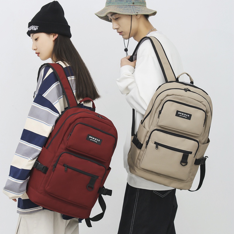 Balo Prettyzys sức chứa lớn 15.6 inch thời trang Hàn Quốc 2022 cho nam và nữ