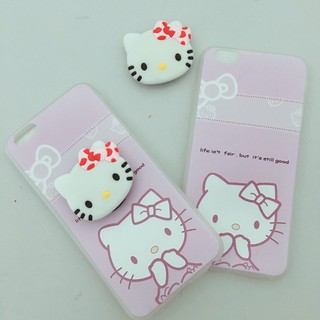 💝ỐP IPHONE💝Ốp Lưng Iphone Hello Kittyy  - Cho Iphone 6 6s 6Plus 6sPlus 7Plus 8Plus X - (Tặng kèm giá đỡ)