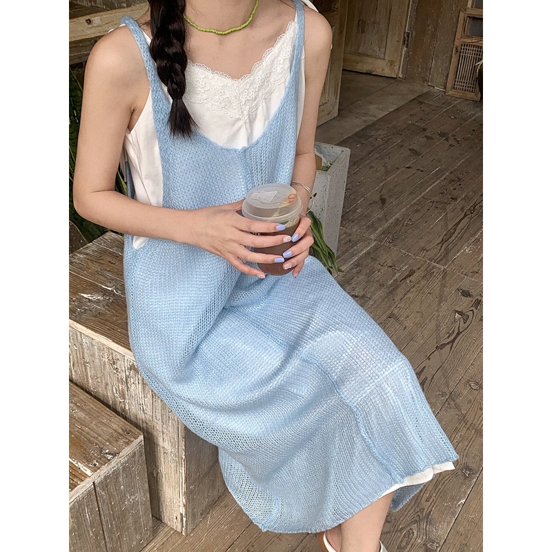 Set đầm tiểu thư Ulzzang có thể mặc nhiều kiểu - Xẹt Studio Lady