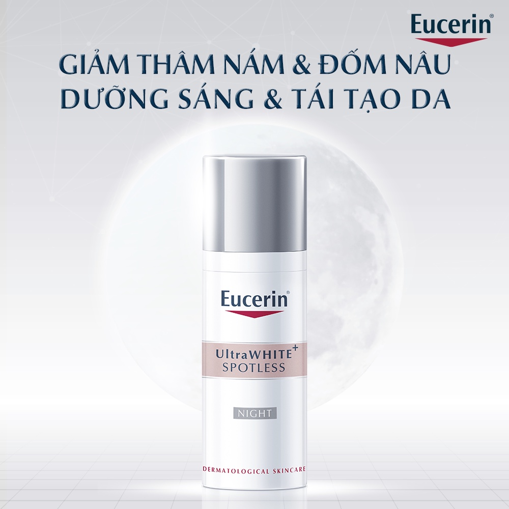 Eucerin- Kem dưỡng trắng da, giảm thâm nám ban ngày/ban đêm Spotless 50ml