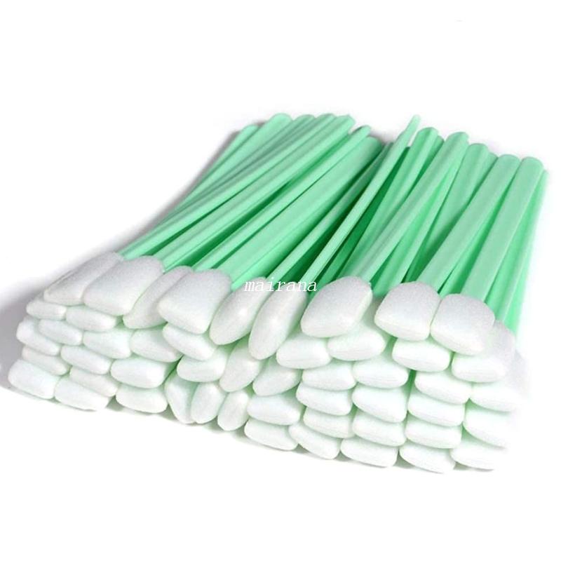 Bộ 50 Que Xốp Làm Sạch Đầu Xốp Cho Máy In Phun Mực In / Len