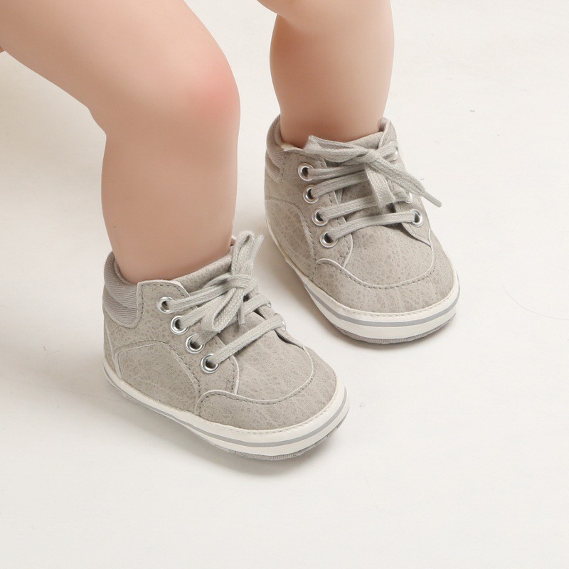 Giày bé trai, bata tập đi thể thao êm chân cho bé từ 0-12 tháng tuổi