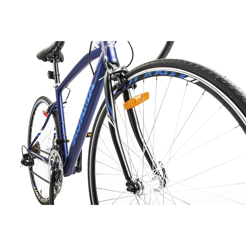 Xe Đạp Đua Asama RB SL2804 Tay Cong Tặng ngay bình nước giá đỡ bình nước