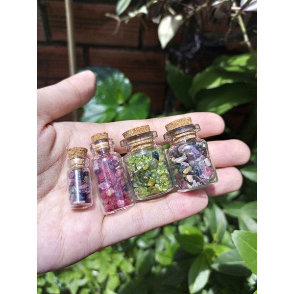 🦜Lọ may mắn đá vụn mini🦜