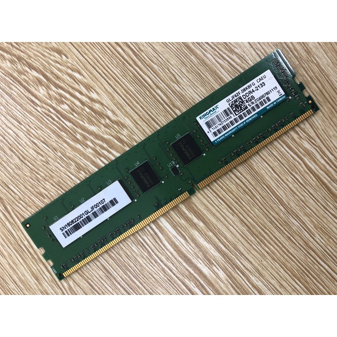 Ram Kingmax 4GB DDR4 Bus 2133Mhz hàng tháo máy