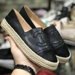 Slip on vièn cói 2cm