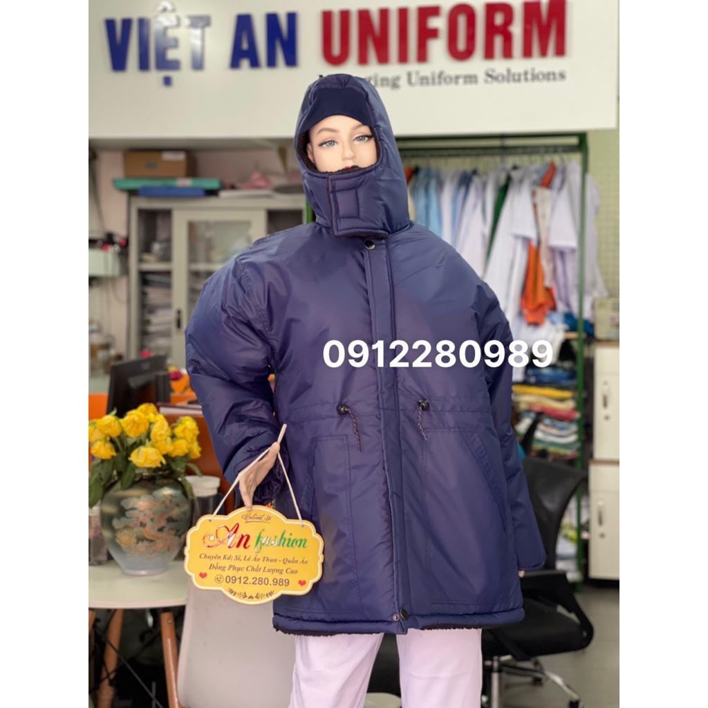 ☜❇Áo Bảo Hộ Dùng Trong Kho Đông Lạnh Âm 25 Độ Có Lót Lông _ Xưởng sản xuất trực tiếp