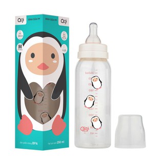 Bình Sữa Agi 60ml - 140ml - 250ml (Mẫu Mới)
