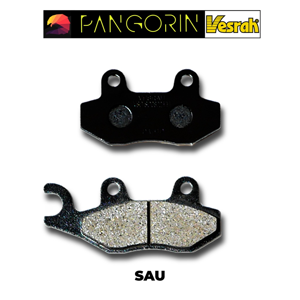 Vesrah - Bố thắng Má Phanh cho xe phân khối lớn mô tô Triumph Tiger 1200 bán kim loại Resin