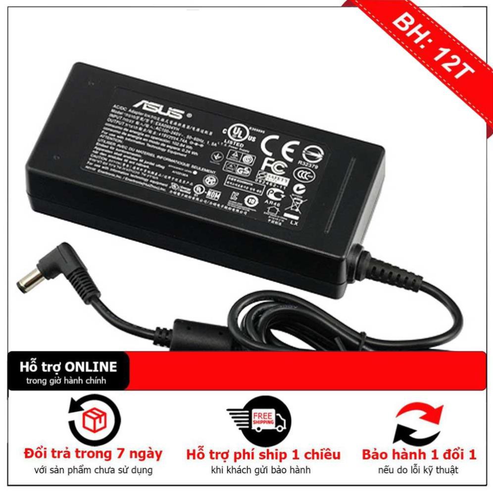 Sạc dành cho Laptop Asus 19V 3.42A (65W) chân thường kích thước 5.5mm * 2.5mm - Hàng Nhập Khẩu