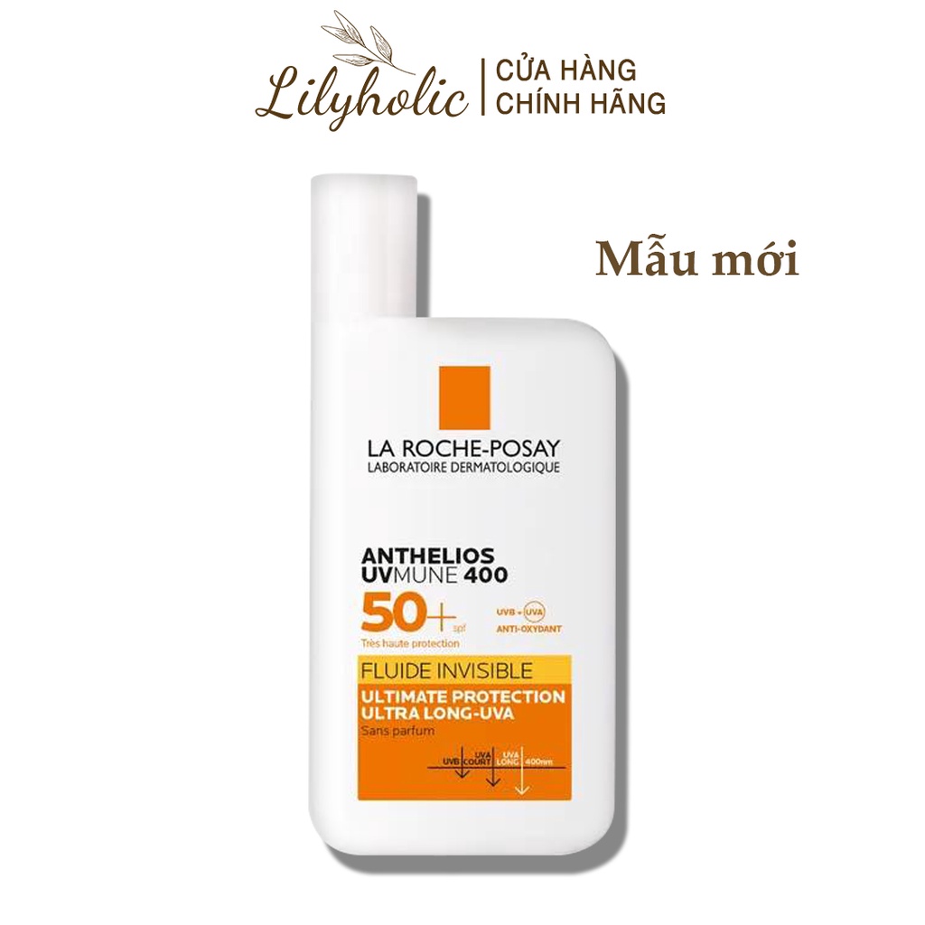 Kem Chống Nắng La RochePosay Anthelios Invisible Fluid SPF50+ 50ml