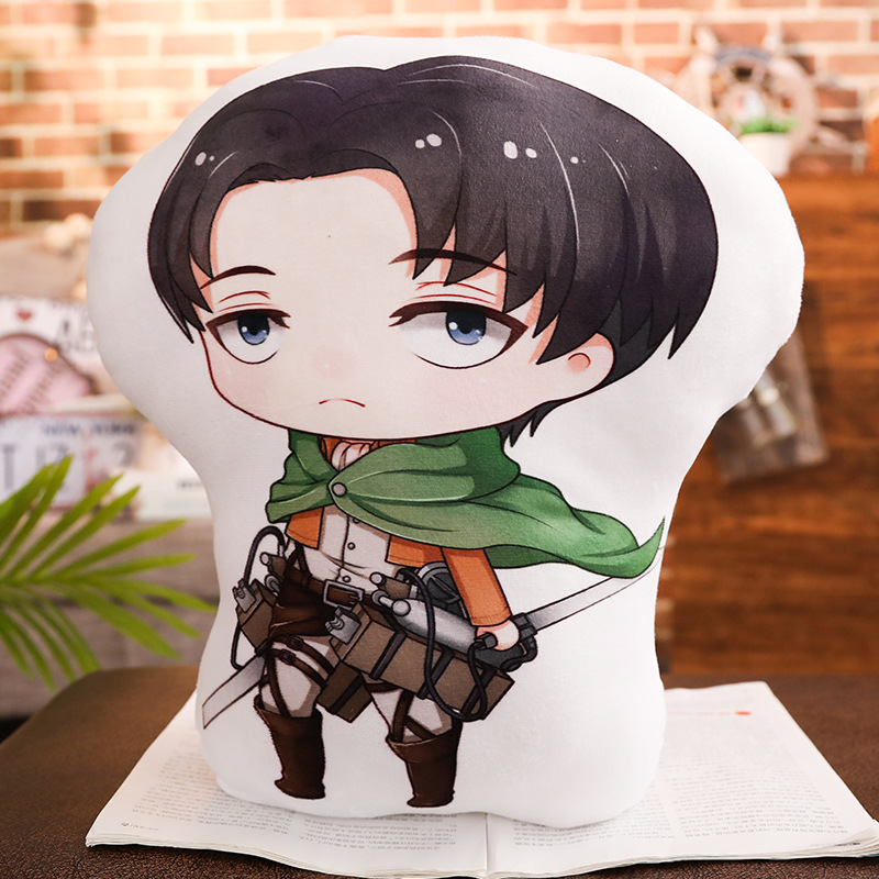 MIKASA Thú Nhồi Bông Hình Nhân Vật Trong Attack On Titan Kích Thước 45cm