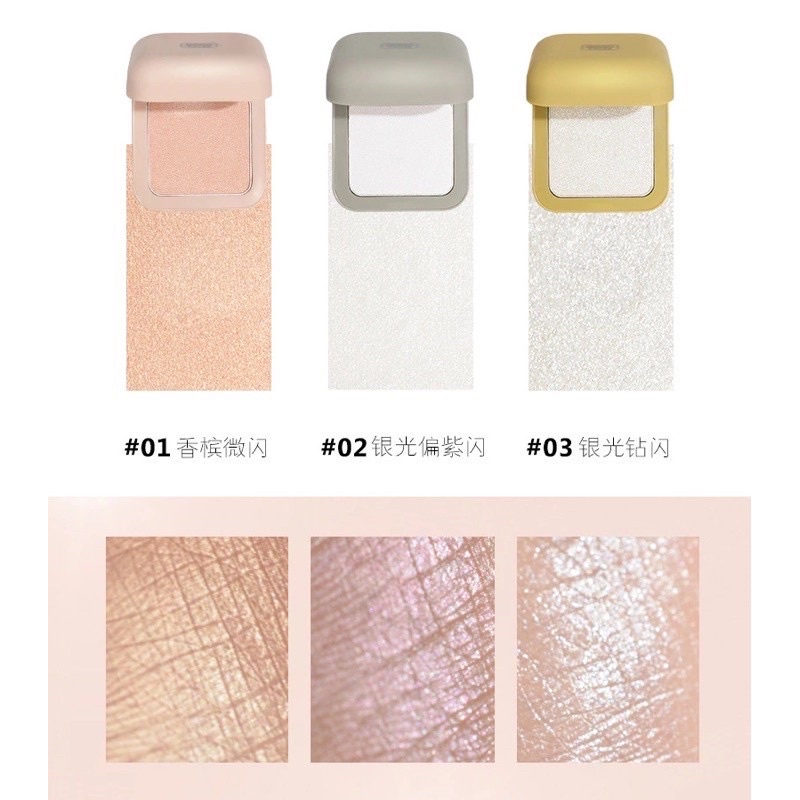 PVN45350 Phấn bắt sáng Gogo Tales - Highlight crafted elegance brighten powder nội địa Trung