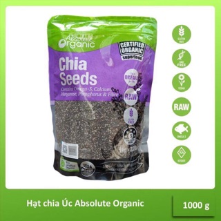 [TEM CHỐNG HÀNG GIẢ BỘ CÔNG AN] 1kg Hạt Chia Seeds Organic