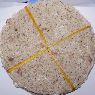Bánh tráng dừa tam quan bình định - Bánh đa dừa chưa nướng, đường kính 28cm