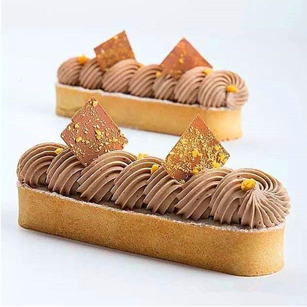 Khuôn Kim Loại Nướng Bánh Mousse Hình Oval