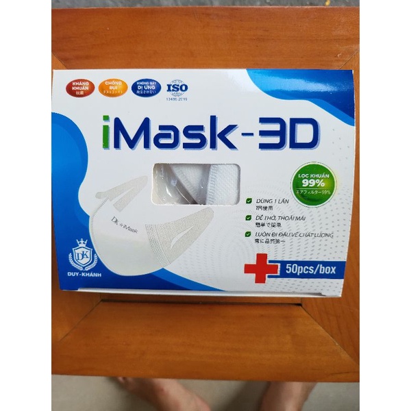 Siêu rẻ 50 chiếc khẩu trang 3D người lớn