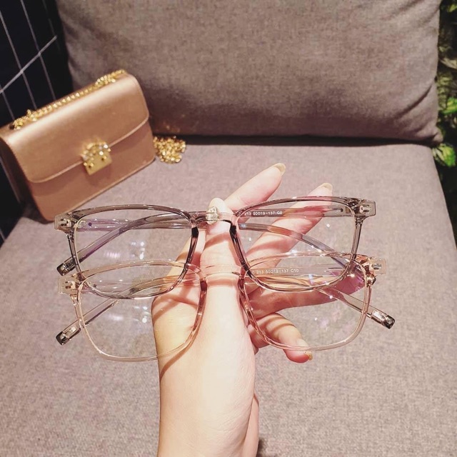 Gọng kính cận vuông nam nữ chất liệu nhựa dẻo 213 – Tiệm kính Candy | BigBuy360 - bigbuy360.vn