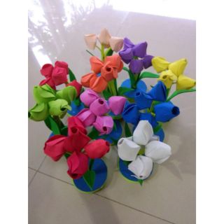 Hoa góc đồ dùng mầm non
