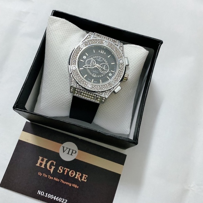 Đồng hồ nam nữ Hub.lott - Kiểu dáng sang trọng Dây cao su thơm vani, bảo hành 12 tháng | BigBuy360 - bigbuy360.vn