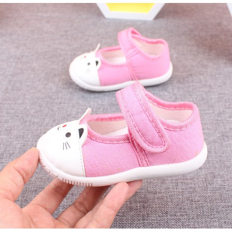 Giày hài trẻ em thời trang dễ thương hình gấu, mèo