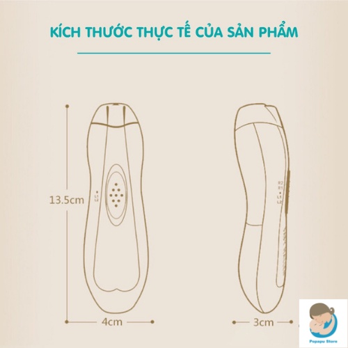 Máy cắt móng tay điện đa năng cho bé