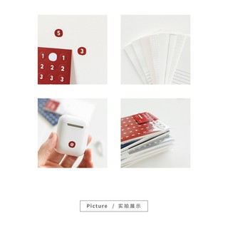 Set sticker và note bảng chữ cái