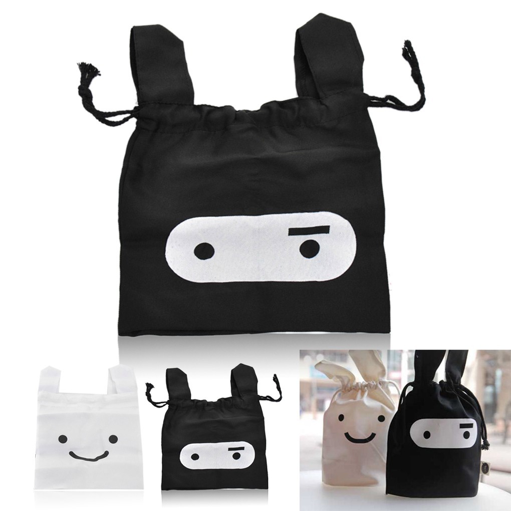 Túi vải dây rút hình Bunny