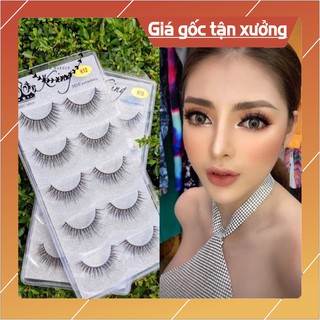 Mi Chồn 5 cặp 💓 Mi Giả 5 cặp 💓 King 5D Mã K12