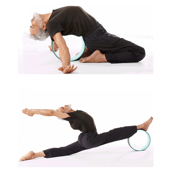 Vòng tập Yoga ABS bản rộng 15 cm đường kính 33 cm nhiều màu