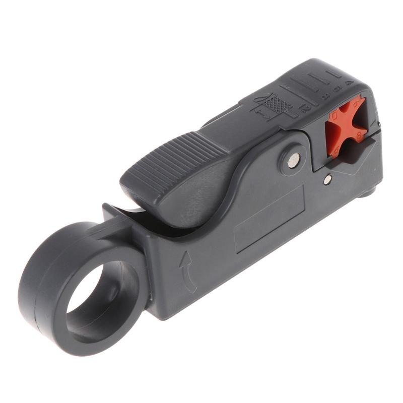 1 Dụng Cụ Cắt Dây Cáp Đồng Trục RG58 RG6 Màu Xám