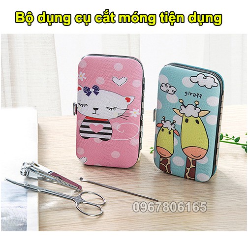 Bộ bấm cắt móng tay chân đa năng 7 món bằng thép inox không gỉ