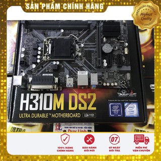 (giá khai trươn) Main Gigabyte H310M-DS2 Mới full hộp bảo hành 36 tháng 95
