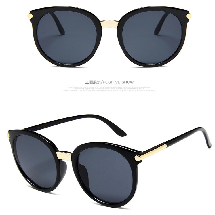 ▲Thanh toán tại chỗ▼READY STOCK New Classic Women Round Frame Sunglasses