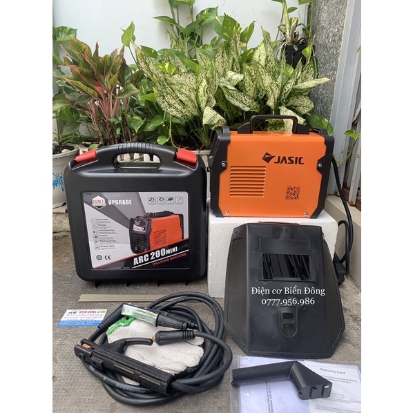 🌈 FREESHIP🌈 Tặng BÓ que Hàn VALY Máy Hàn điện tử JASIC ARC 200MINI IGBT NEW hàn sắt, tôn gia đình, công nghệ sản xuất