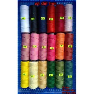 Sợi dệt ống se tròn