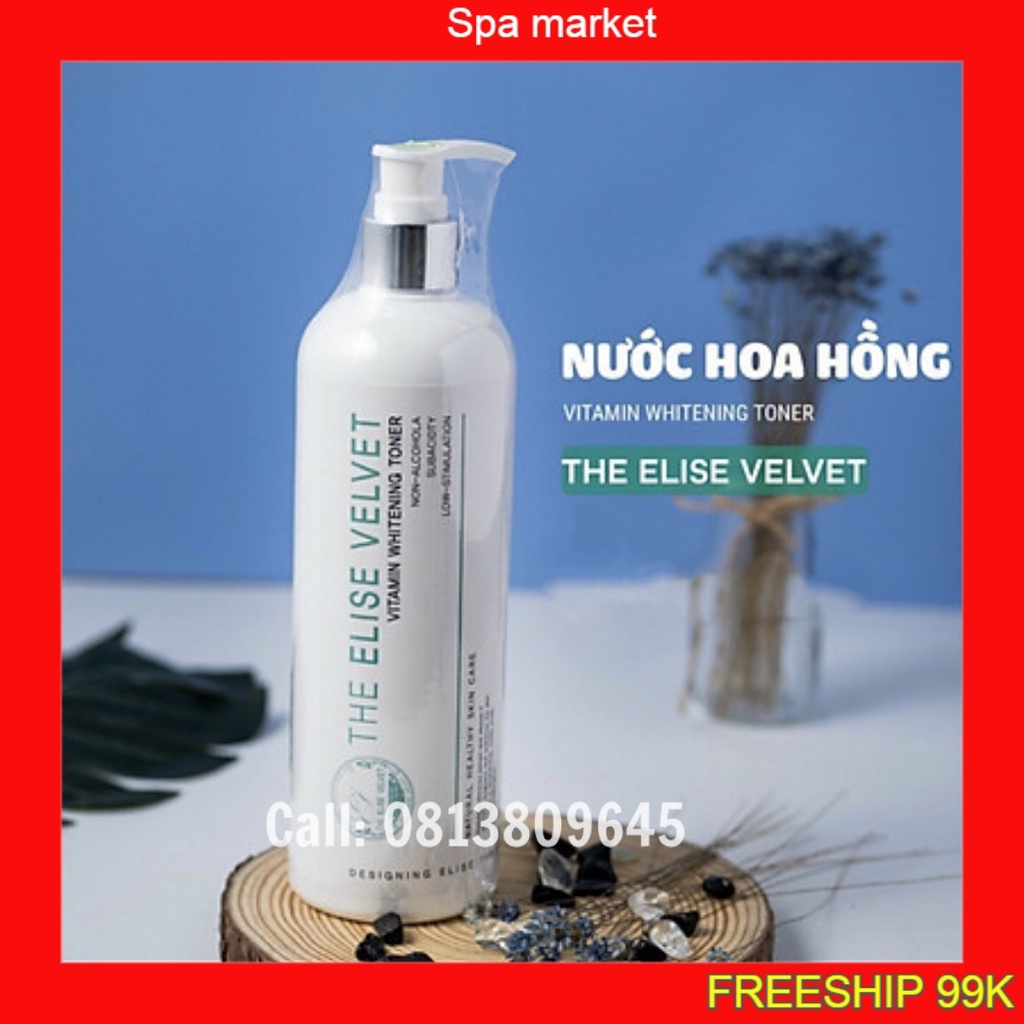 Nước hoa hồng Lindsay 500ml cấp nước se khít lỗ chân lông