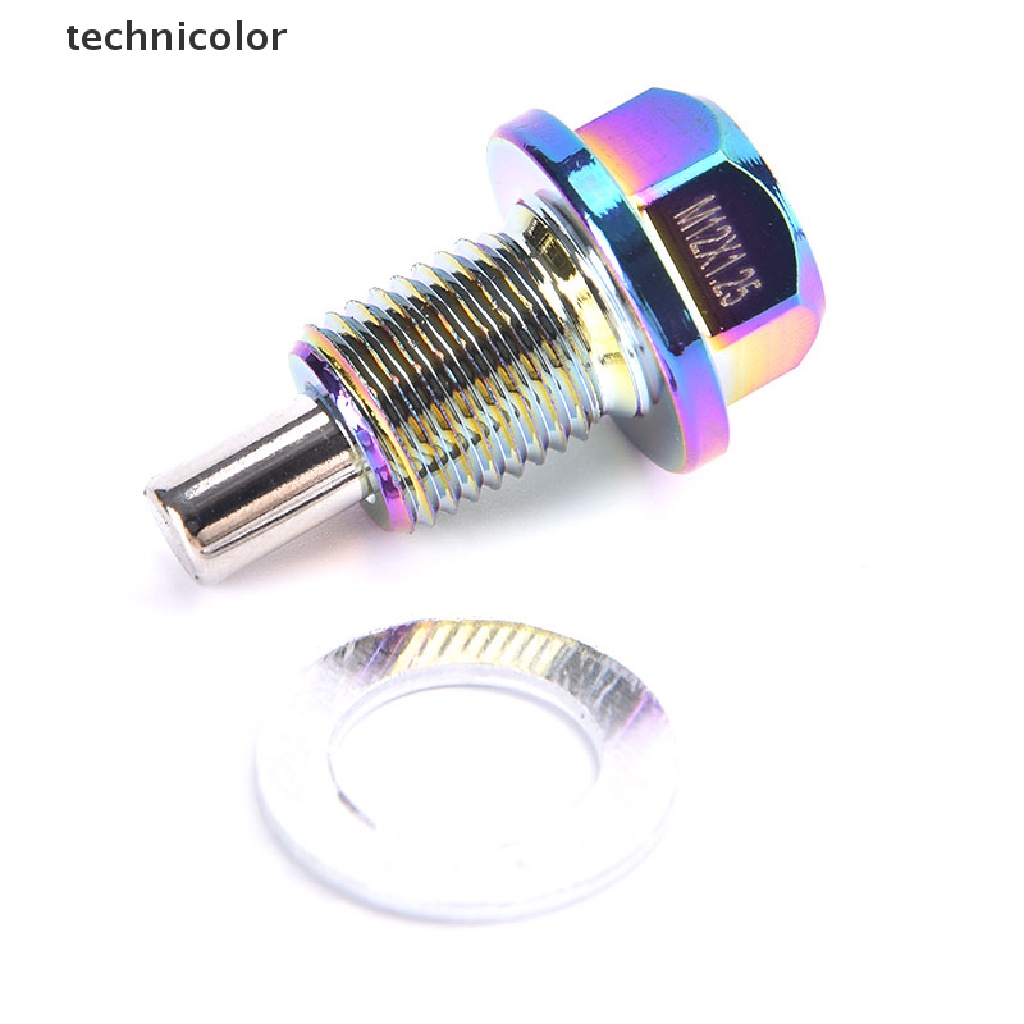 Bu Lông M12 M14 M16 M20 Bằng Hợp Kim Nhôm Có Nam Châm Cống Thoát Dầu