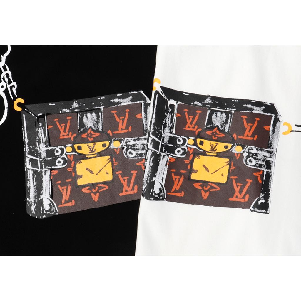 Áo Thun Tay Ngắn In Chữ Trẻ Trung Cho Nam Nữ