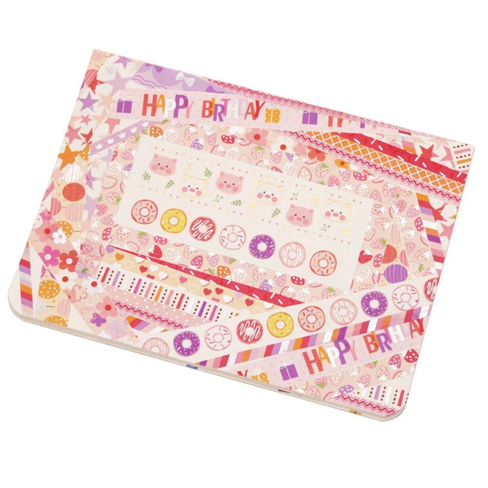 LEISURE Băng Keo Dán Trang Trí Sổ Tay Thời Trang