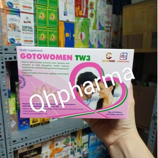Viên uống GOTOWOMEN TW3 hộp 60 viên hỗ trợ sức khỏe nữ giới