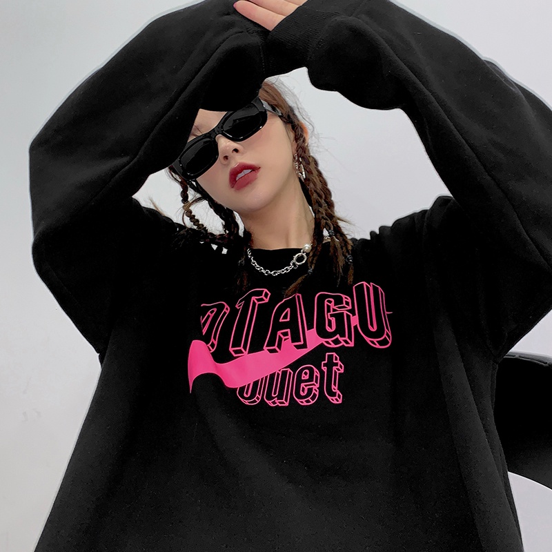 Áo sweater nỉ lót lông Nelly unisex mẫu mới 2022 mã 057