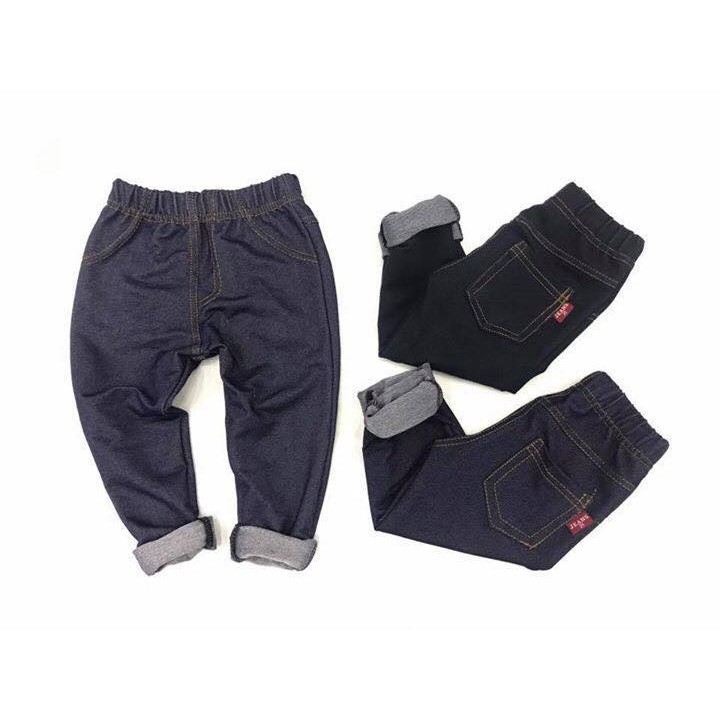 Quần legging giả bò bé trai