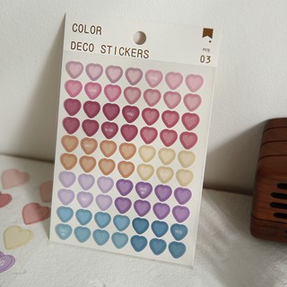 (ST027) Set sticker nhiều hình nhỏ x3 tấm