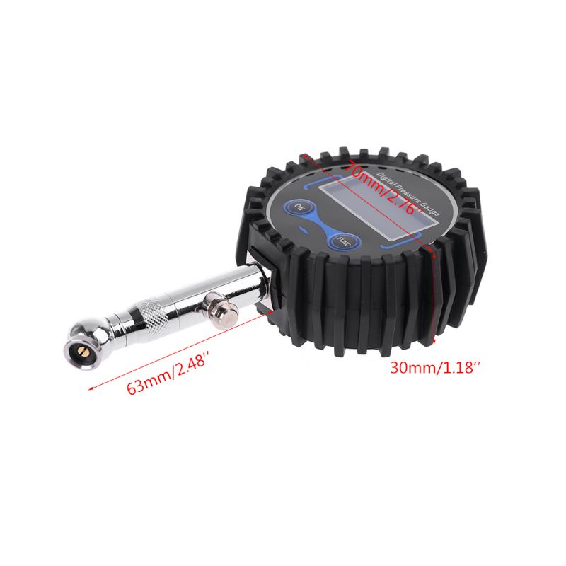 Đồng Hồ Đo Áp Suất Lốp Xe 100 PSI