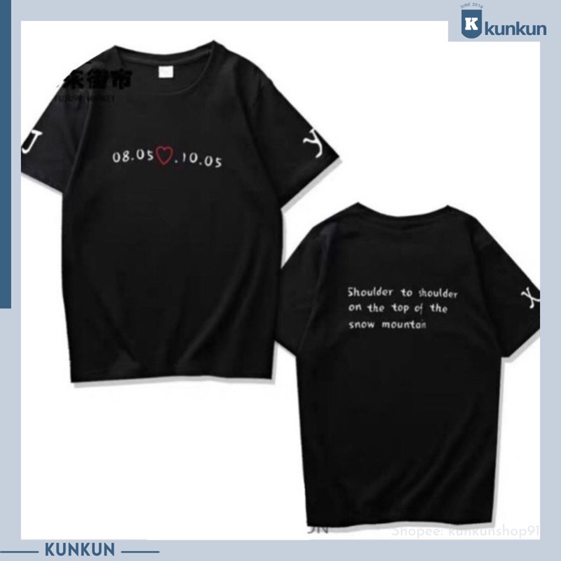 Áo thun tay lửng Tiêu Chiến, Vương Nhất Bác, BJYXSZD, Bác Quân Nhất Tiêu đủ size mới nhất